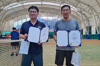 교수테니스회, 제54회 전국교수테니스대회 장년부 준우승 쾌거